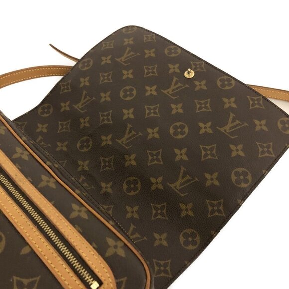 Louis Vuitton Brown Monogram Crossbody Bag - Picture 10 of 15